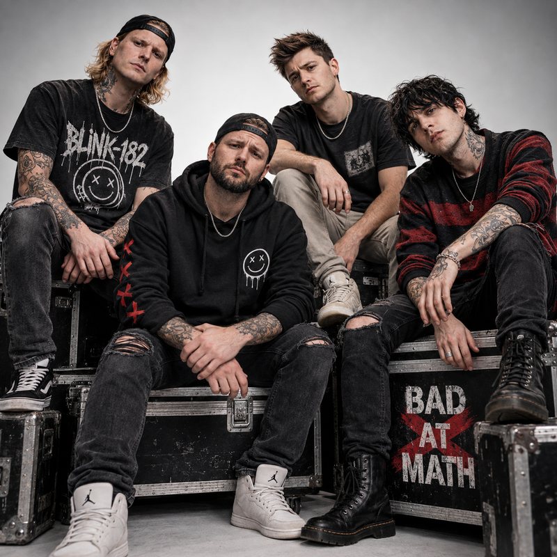 BAD AT MATH press photo 3